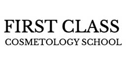 First Class Cosmetology School logo
