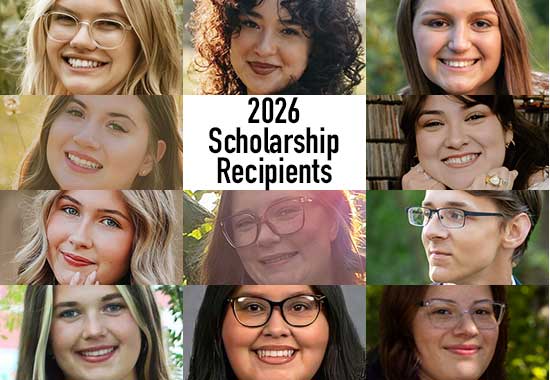 2026 Scholarship Recipients